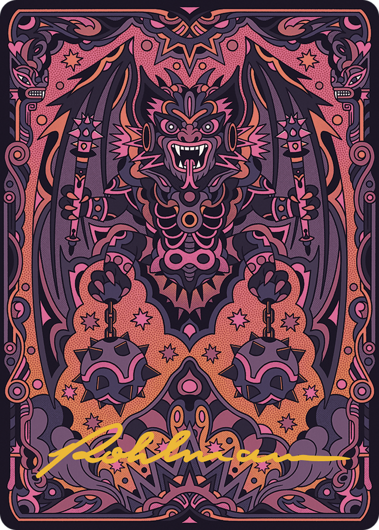 Bloodletter of Aclazotz Art Card (61/81) (Gold-Stamped Signature) [The Lost Caverns of Ixalan Art Series] | L.A. Mood Comics and Games