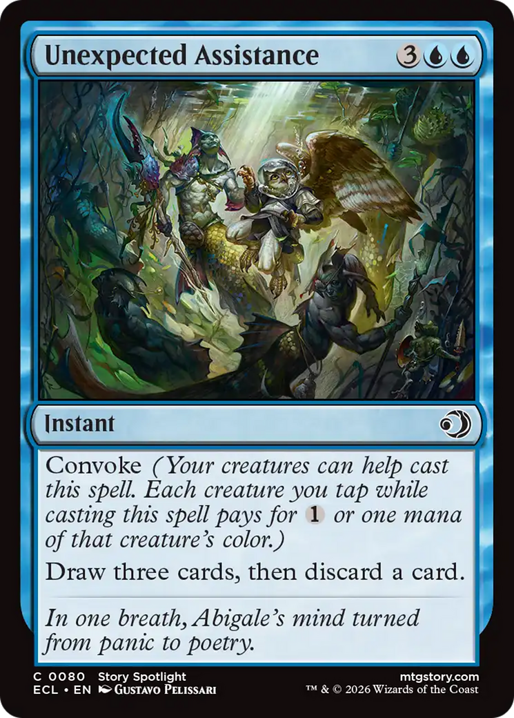 Unexpected Assistance [Lorwyn Eclipsed] | L.A. Mood Comics and Games