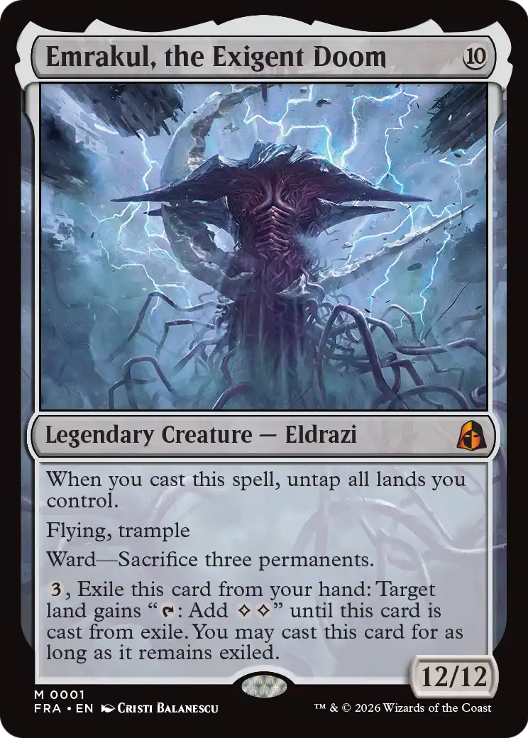 Emrakul, the Exigent Doom [Reality Fracture] | L.A. Mood Comics and Games