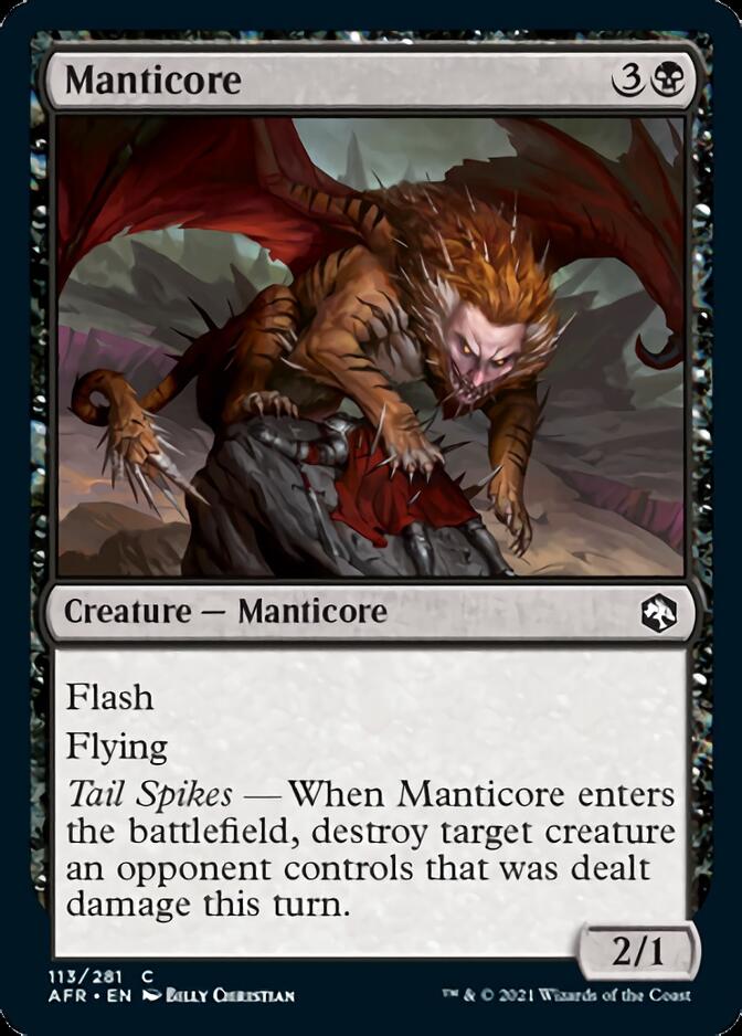 Manticore [Dungeons & Dragons: Adventures in the Forgotten Realms] | L.A. Mood Comics and Games
