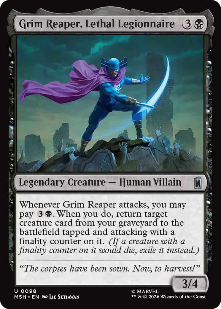 Grim Reaper, Lethal Legionnaire [Marvel Super Heroes] | L.A. Mood Comics and Games