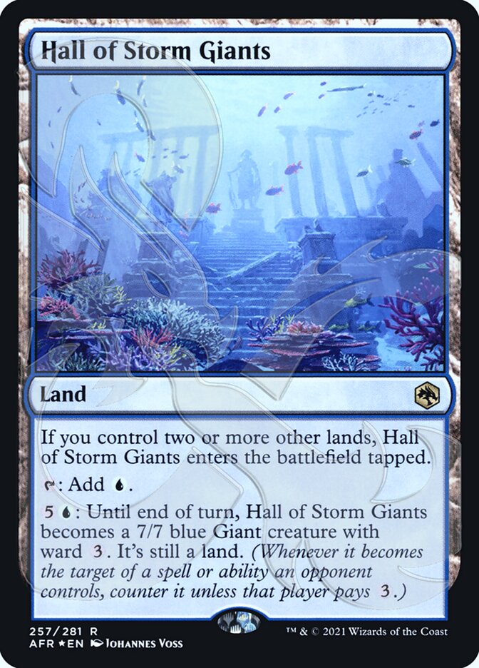 Hall of Storm Giants (Ampersand Promo) [Dungeons & Dragons: Adventures in the Forgotten Realms Promos] | L.A. Mood Comics and Games