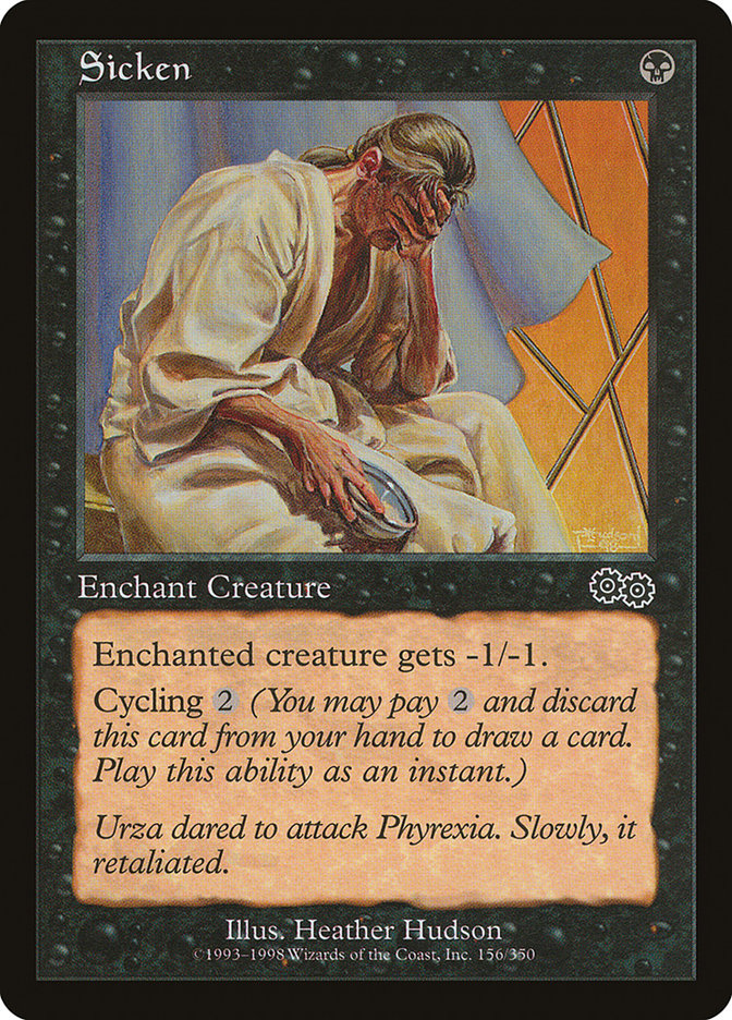 Sicken [Urza's Saga] | L.A. Mood Comics and Games