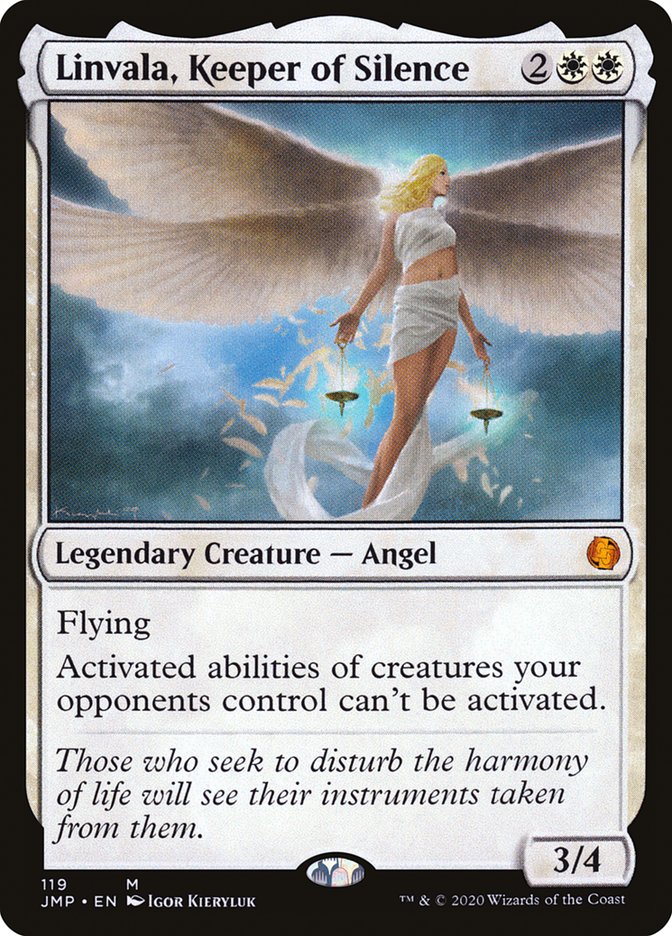 Linvala, Keeper of Silence [Jumpstart] | L.A. Mood Comics and Games