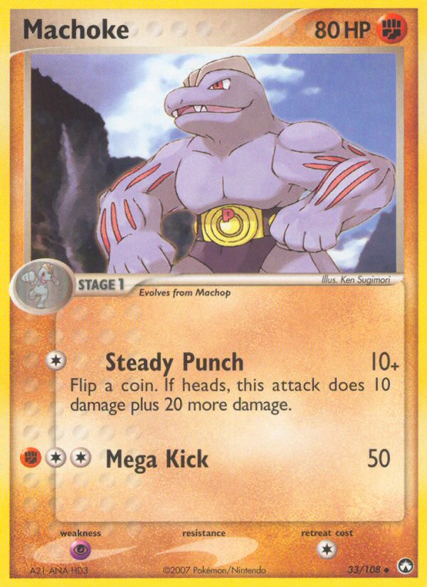 Machoke (33/108) [EX: Power Keepers] | L.A. Mood Comics and Games