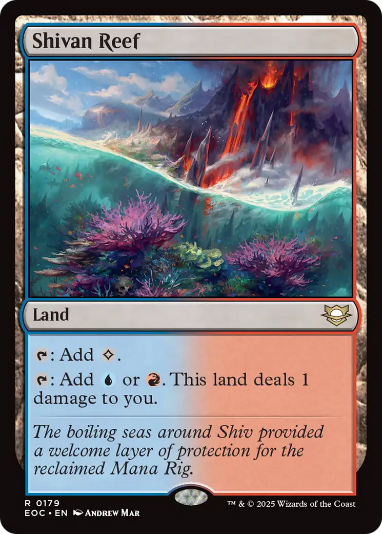 Shivan Reef [Edge of Eternities Commander] | L.A. Mood Comics and Games