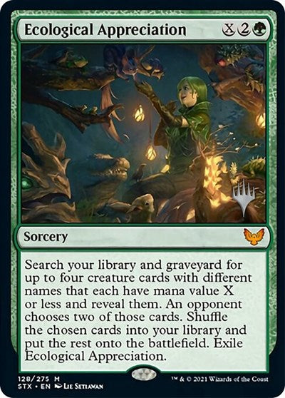 Ecological Appreciation (Promo Pack) [Strixhaven: School of Mages Promos] | L.A. Mood Comics and Games