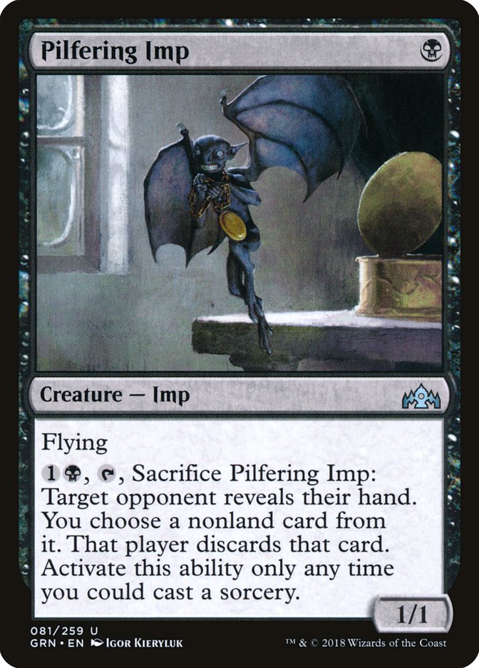 Pilfering Imp [Guilds of Ravnica] | L.A. Mood Comics and Games