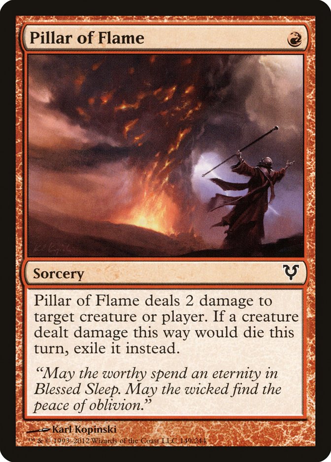 Pillar of Flame [Avacyn Restored] | L.A. Mood Comics and Games