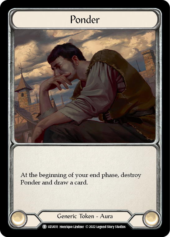 Ponder [UZU031] (Outsiders Uzuri Blitz Deck) | L.A. Mood Comics and Games