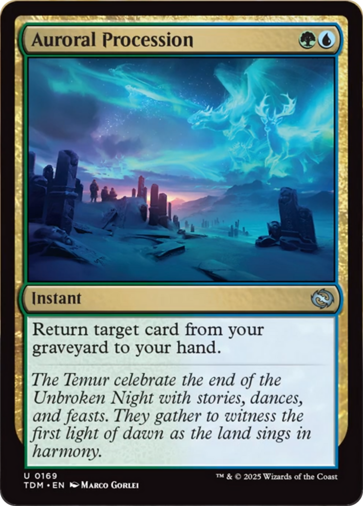 Auroral Procession [Tarkir: Dragonstorm] | L.A. Mood Comics and Games