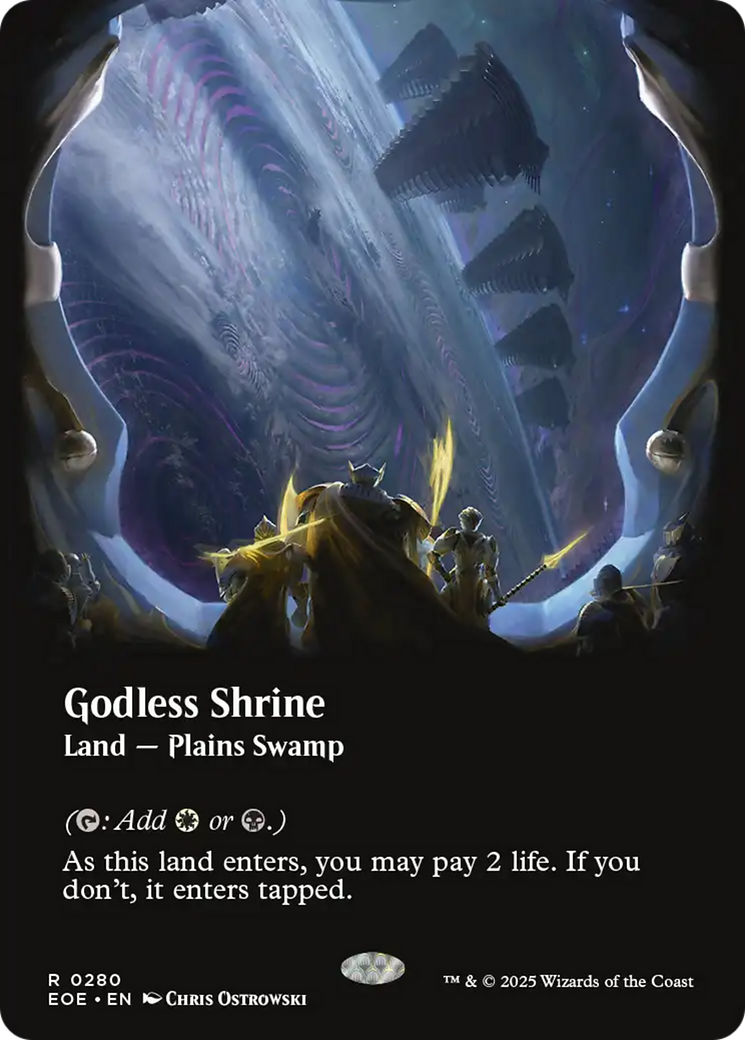 Godless Shrine (Borderless) [Edge of Eternities] | L.A. Mood Comics and Games