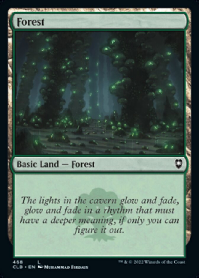 Forest (468) [Commander Legends: Battle for Baldur's Gate] | L.A. Mood Comics and Games