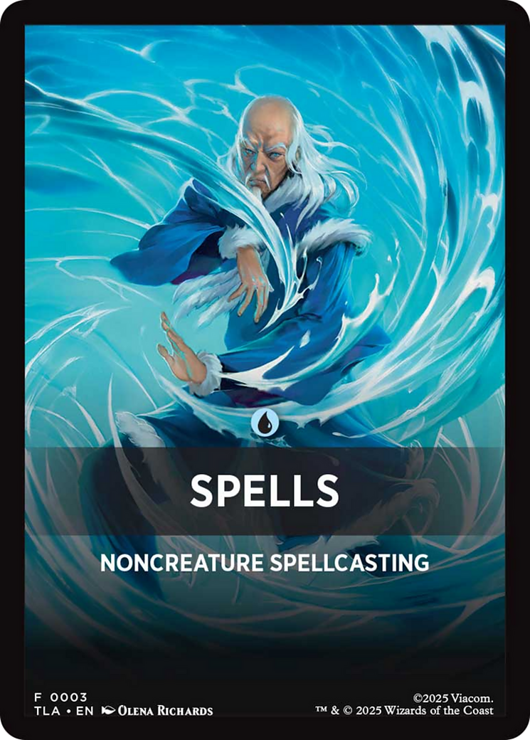 Spells Theme Card [Avatar: The Last Airbender Tokens] | L.A. Mood Comics and Games