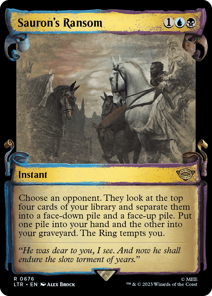 Sauron's Ransom [The Lord of the Rings: Tales of Middle-Earth Showcase Scrolls] | L.A. Mood Comics and Games