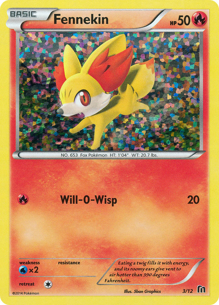 Fennekin (3/12) [McDonald's Promos: 2016 Collection] | L.A. Mood Comics and Games
