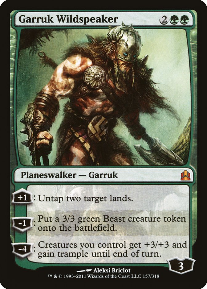 Garruk Wildspeaker [Commander 2011] | L.A. Mood Comics and Games