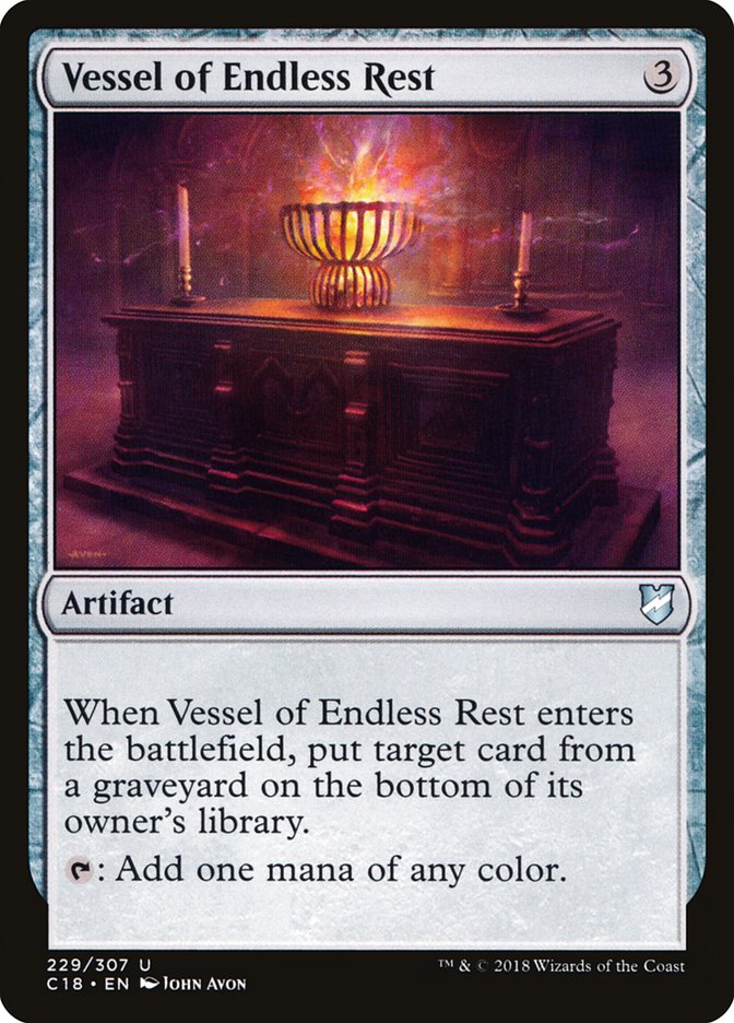 Vessel of Endless Rest [Commander 2018] | L.A. Mood Comics and Games