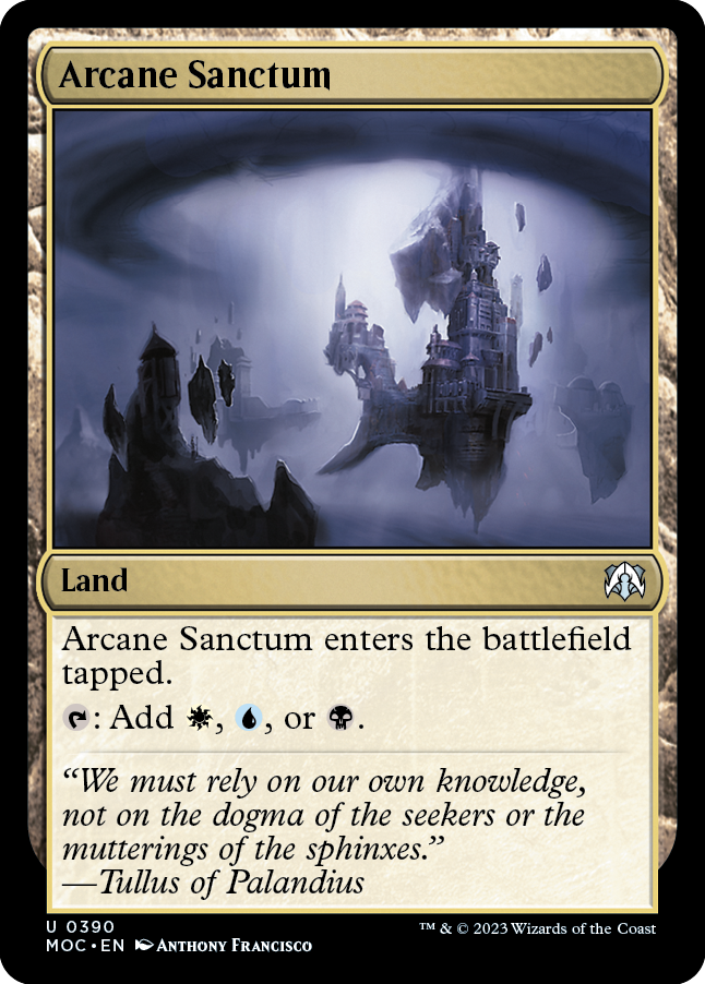 Arcane Sanctum [March of the Machine Commander] | L.A. Mood Comics and Games