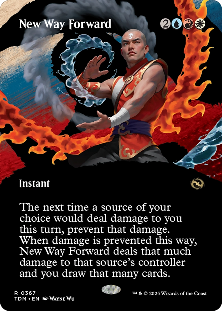 New Way Forward (Borderless) [Tarkir: Dragonstorm] | L.A. Mood Comics and Games