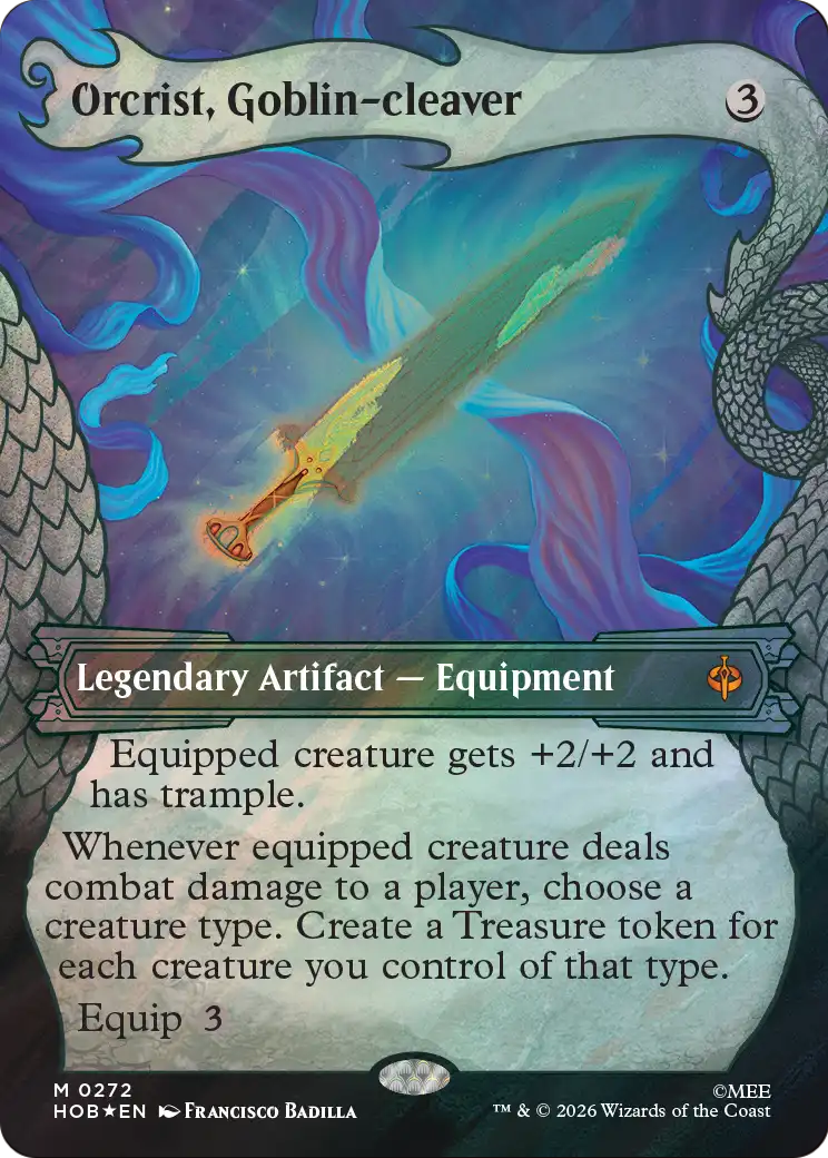 Orcrist, Goblin-cleaver (Showcase) (Surge Foil) [The Hobbit] | L.A. Mood Comics and Games