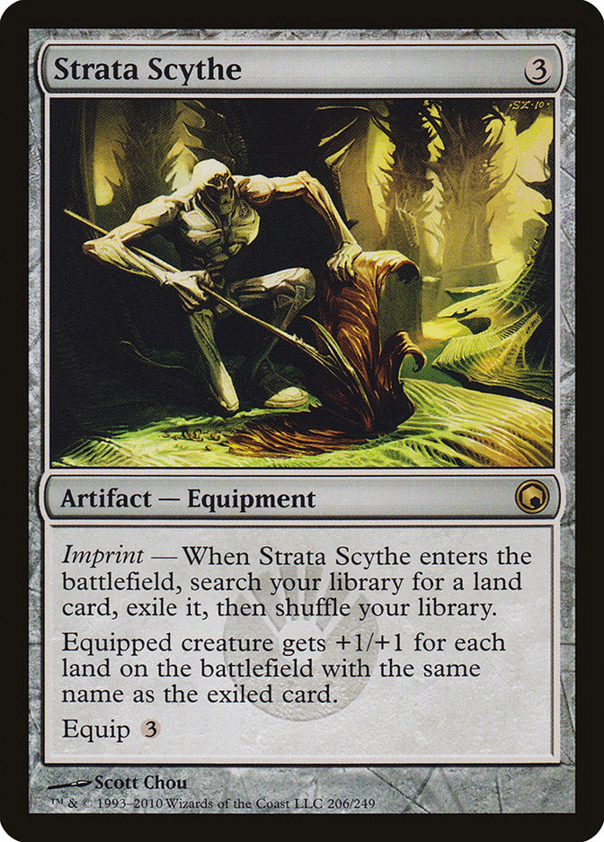 Strata Scythe [Scars of Mirrodin] | L.A. Mood Comics and Games