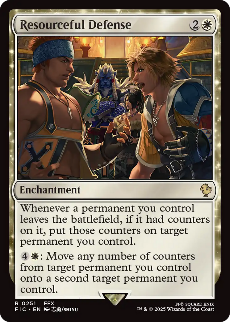 Resourceful Defense [FINAL FANTASY Commander] | L.A. Mood Comics and Games