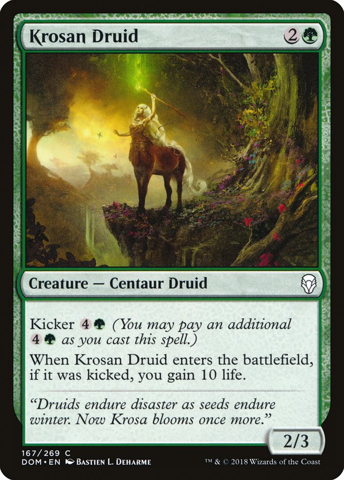 Krosan Druid [Dominaria] | L.A. Mood Comics and Games
