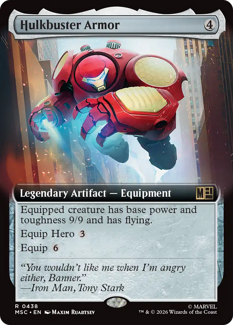 Hulkbuster Armor (Extended Art) [Marvel Super Heroes Commander] | L.A. Mood Comics and Games