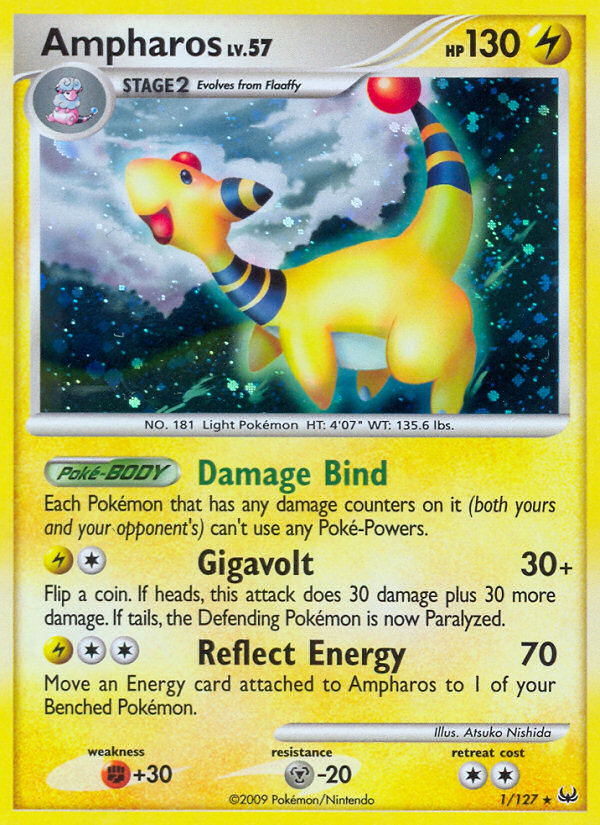 Ampharos (1/127) [Platinum: Base Set] | L.A. Mood Comics and Games