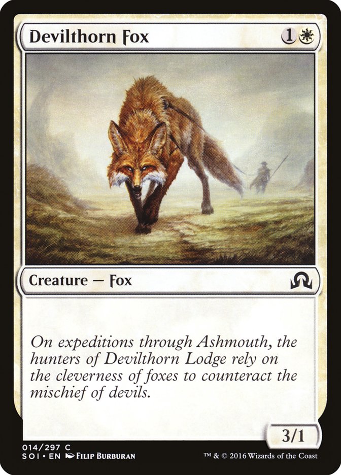 Devilthorn Fox [Shadows over Innistrad] | L.A. Mood Comics and Games