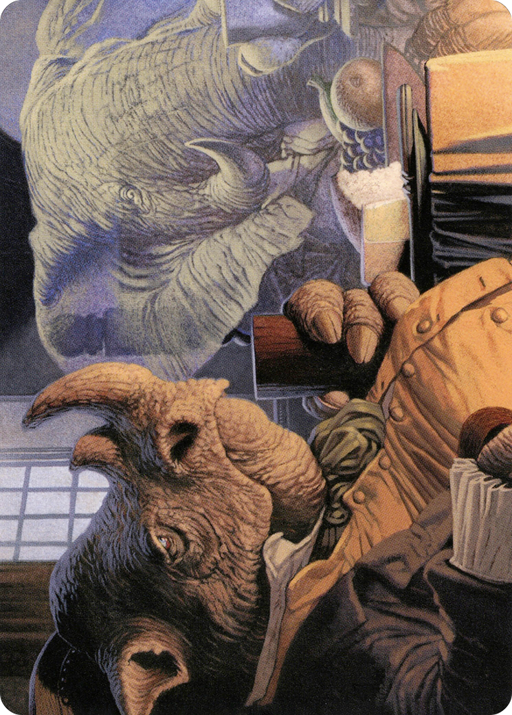 Late to Dinner Art Card [Modern Horizons 2 Art Series] | L.A. Mood Comics and Games
