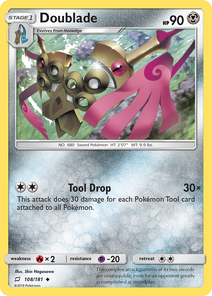 Doublade (108/181) [Sun & Moon: Team Up] | L.A. Mood Comics and Games