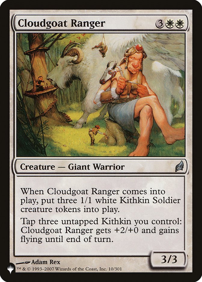 Cloudgoat Ranger [The List] | L.A. Mood Comics and Games
