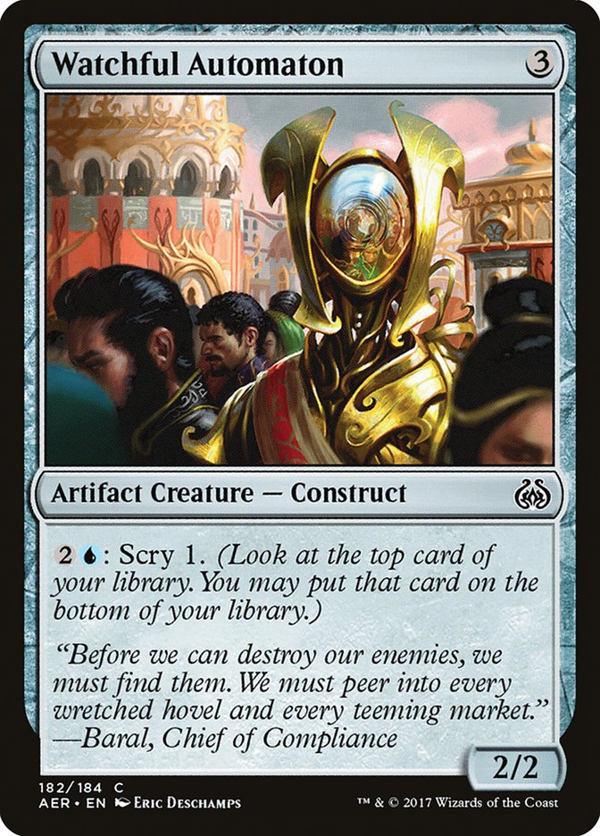 Watchful Automaton [Aether Revolt] | L.A. Mood Comics and Games