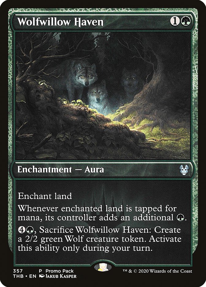 Wolfwillow Haven (Promo Pack) [Theros Beyond Death Promos] | L.A. Mood Comics and Games