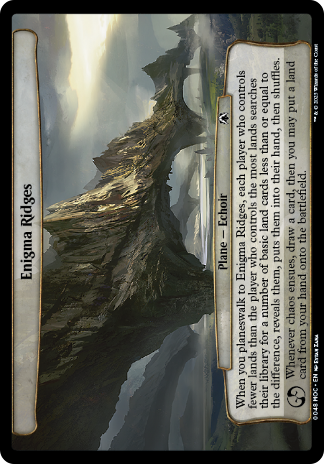 Enigma Ridges [March of the Machine Commander] | L.A. Mood Comics and Games