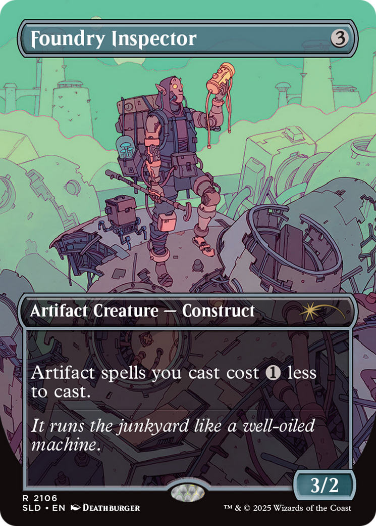 Foundry Inspector (Galaxy Foil) [Secret Lair Drop Series] | L.A. Mood Comics and Games