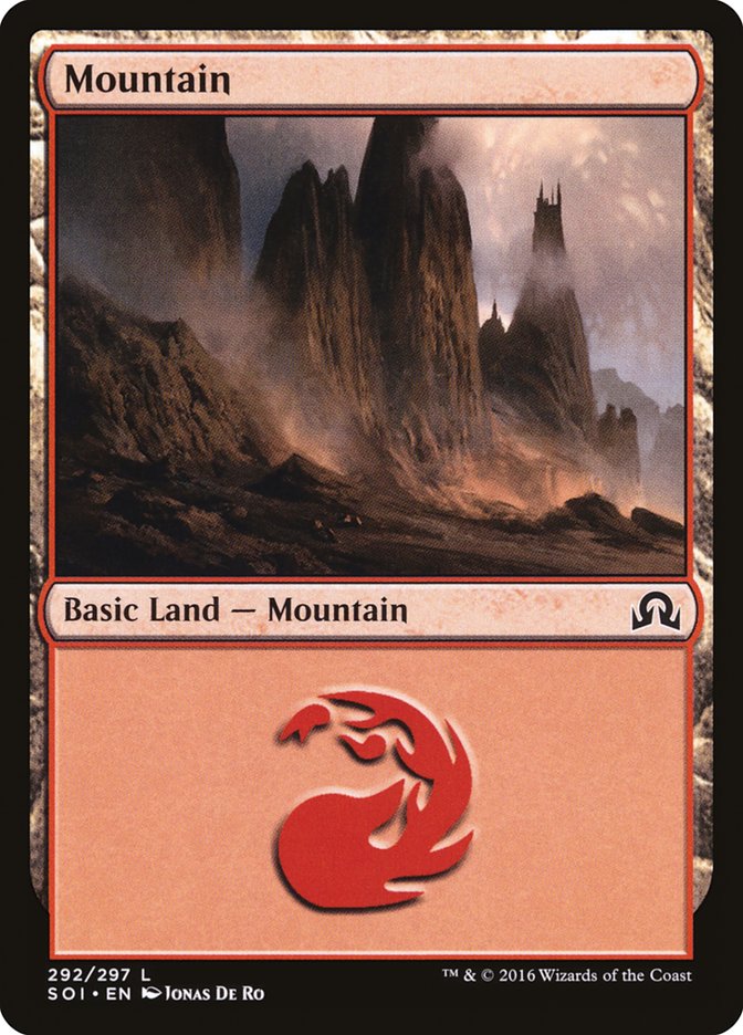 Mountain (292) [Shadows over Innistrad] | L.A. Mood Comics and Games