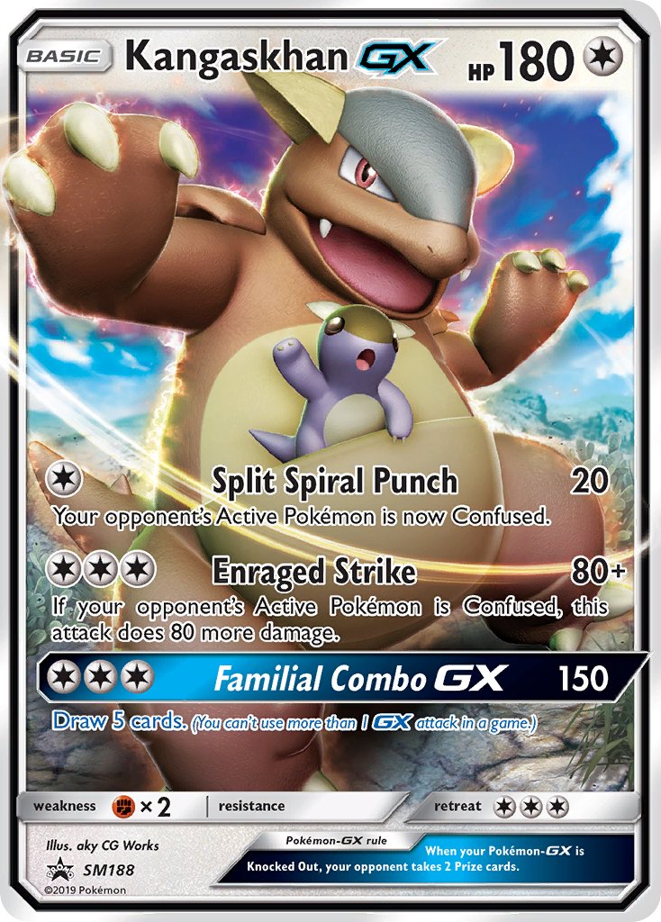 Kangaskhan GX (SM188) [Sun & Moon: Black Star Promos] | L.A. Mood Comics and Games