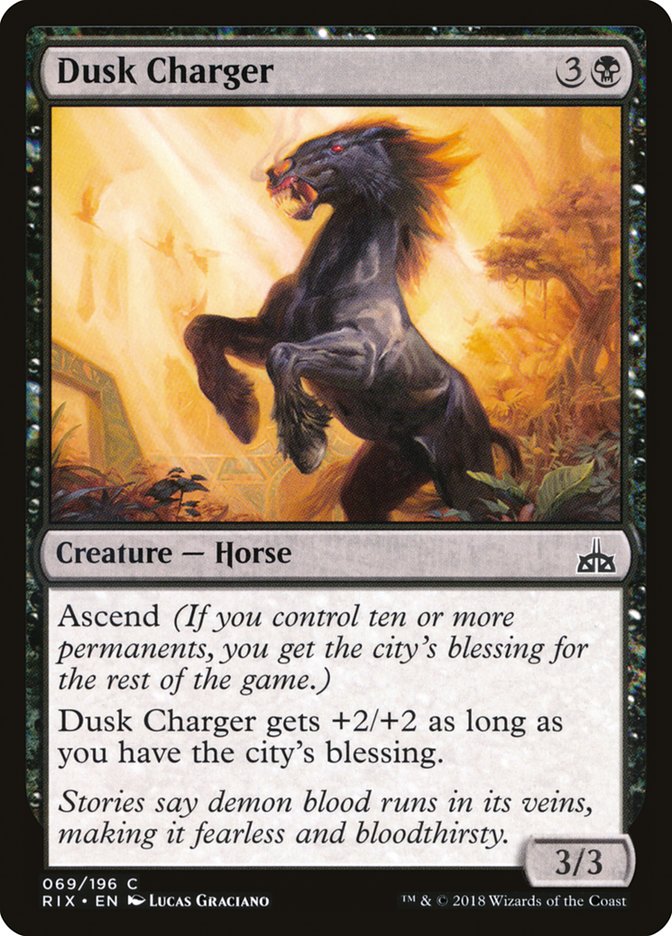 Dusk Charger [Rivals of Ixalan] | L.A. Mood Comics and Games