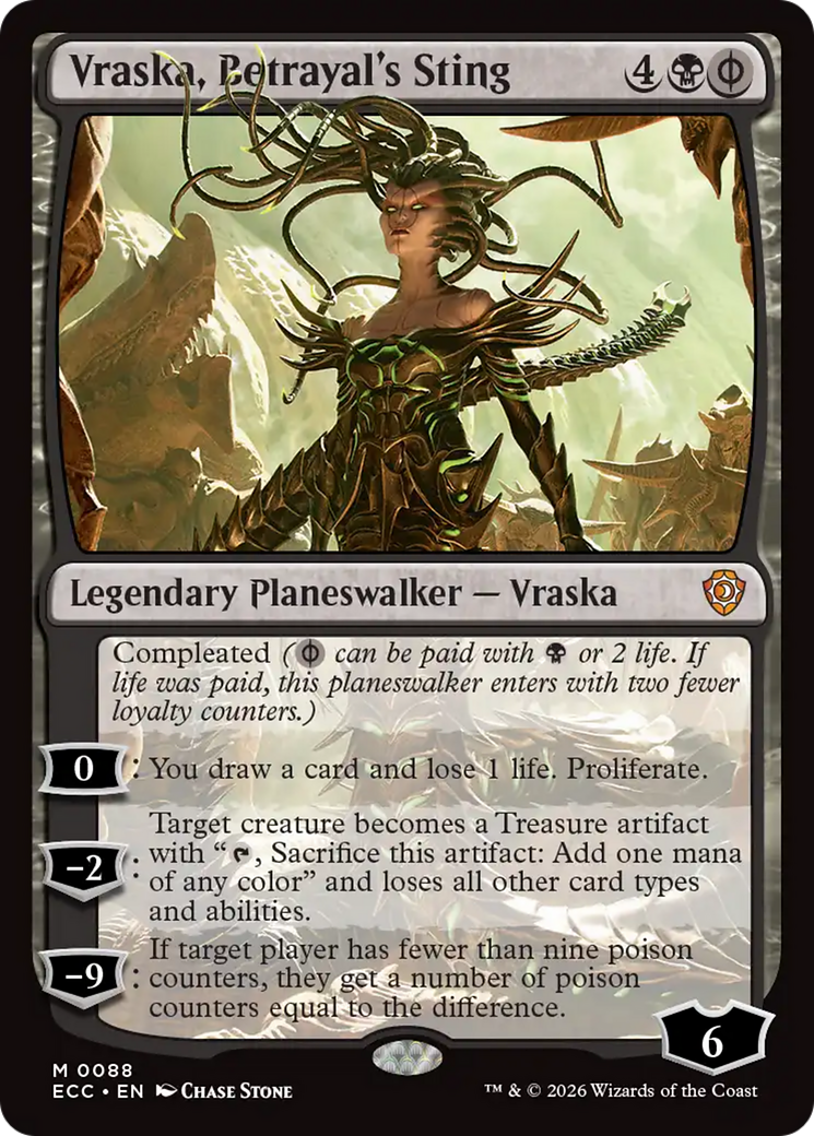 Vraska, Betrayal's Sting [Lorwyn Eclipsed Commander] | L.A. Mood Comics and Games