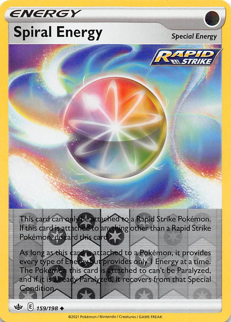 Spiral Energy (159/198) [Sword & Shield: Chilling Reign] | L.A. Mood Comics and Games