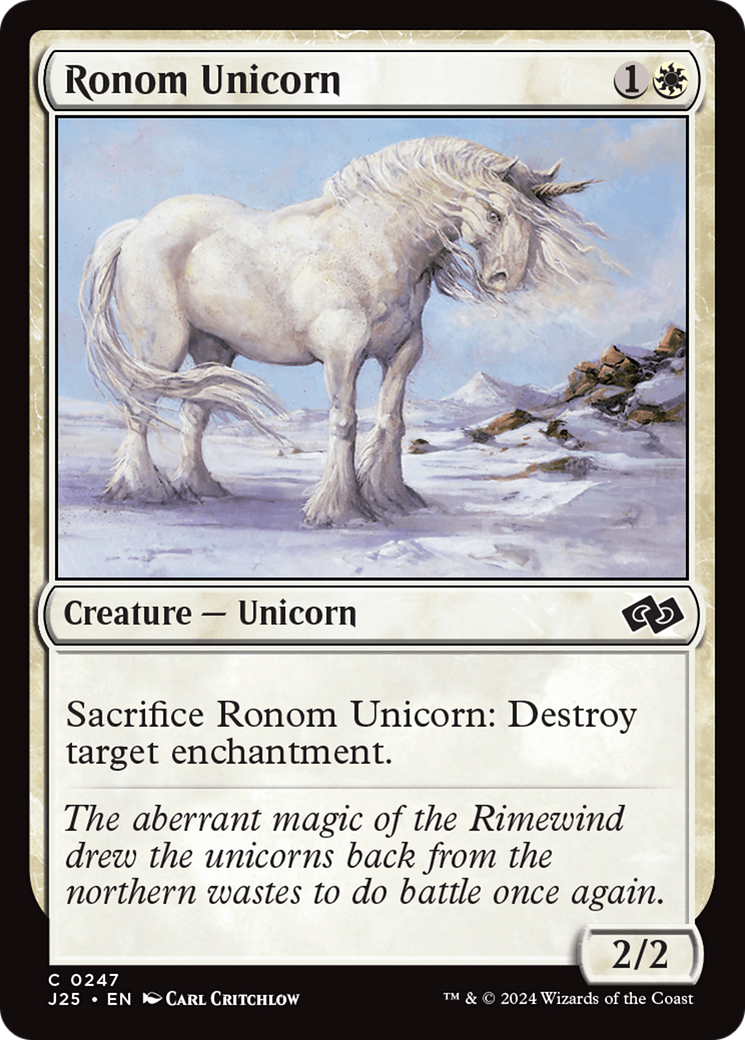 Ronom Unicorn [Foundations Jumpstart] | L.A. Mood Comics and Games