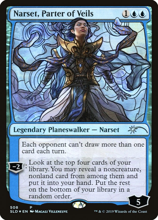 Narset, Parter of Veils (Stained Glass) [Secret Lair Drop Promos] | L.A. Mood Comics and Games