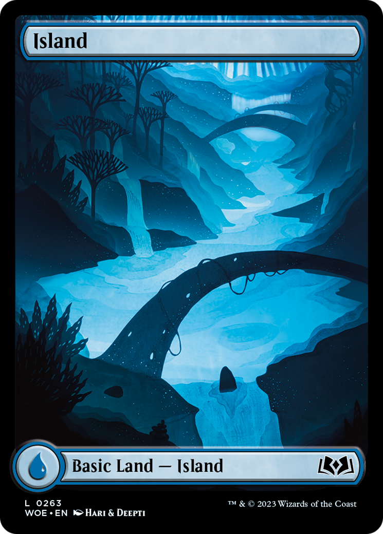 Island (263) (Full-Art) [Wilds of Eldraine] | L.A. Mood Comics and Games