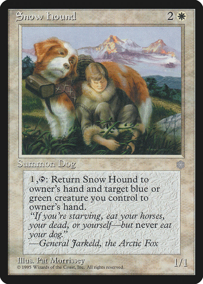 Snow Hound [Ice Age] | L.A. Mood Comics and Games