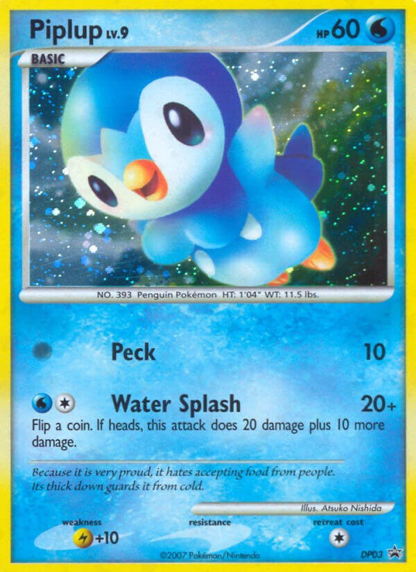 Piplup (DP03) [Diamond & Pearl: Black Star Promos] | L.A. Mood Comics and Games