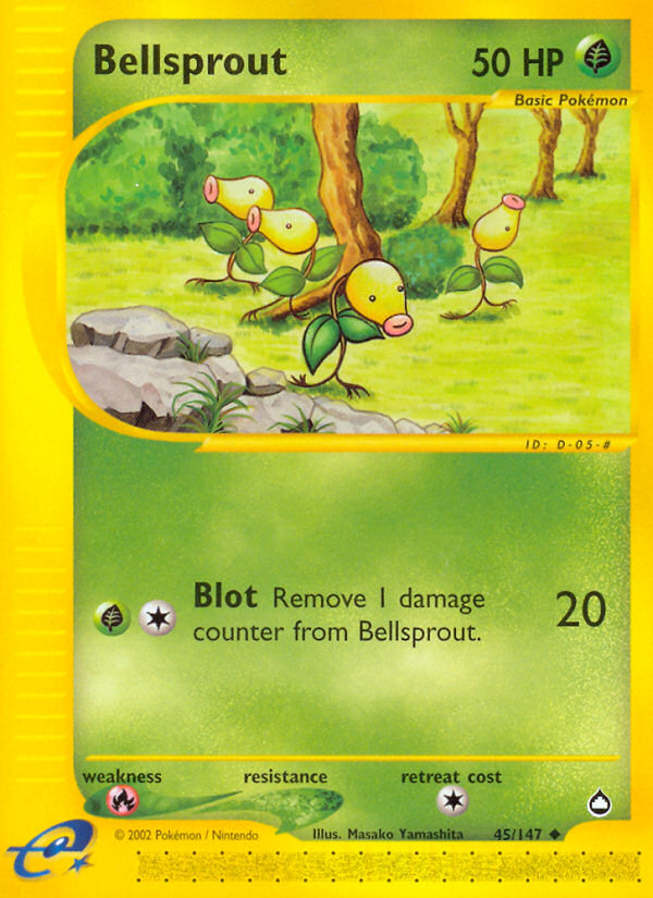 Bellsprout (45/147) [Aquapolis] | L.A. Mood Comics and Games