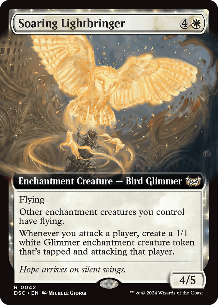 Soaring Lightbringer (Extended Art) [Duskmourn: House of Horror Commander] | L.A. Mood Comics and Games